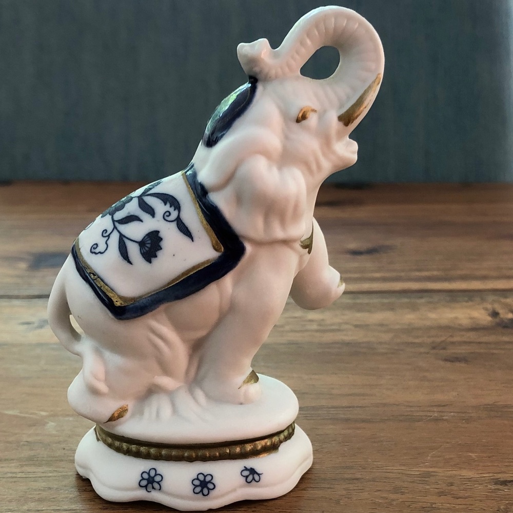 Vintage Royal Elephant Figurine